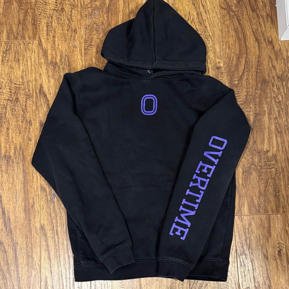 Overtime Kids Black Hoodie
